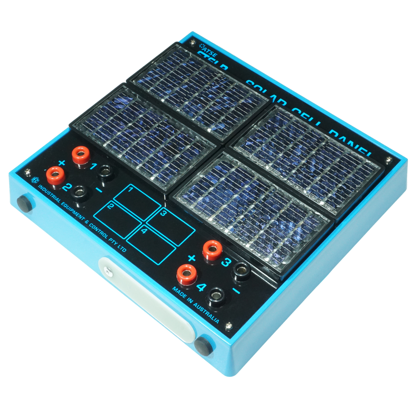 Solar Cell Panel - 4 Cells, 4mm sockets