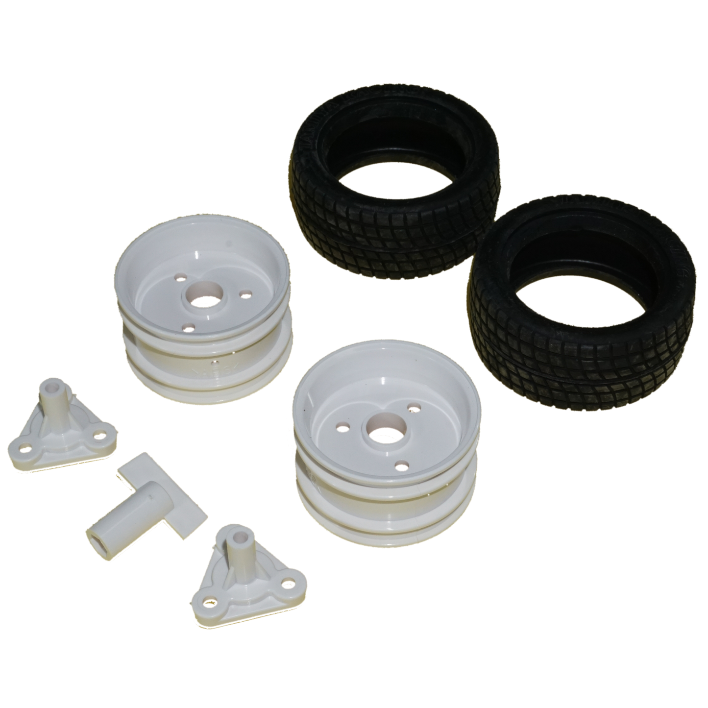 Solar Car - Large Wheel/Tyre Set of 4 (56mm)