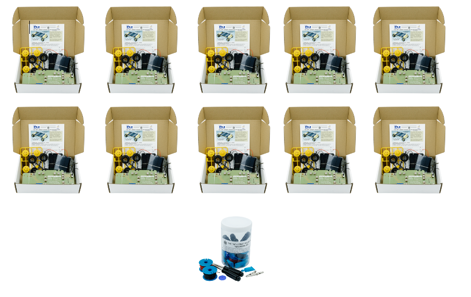 Solar Car - Full Class Set (STU/10 + JAR + USB)