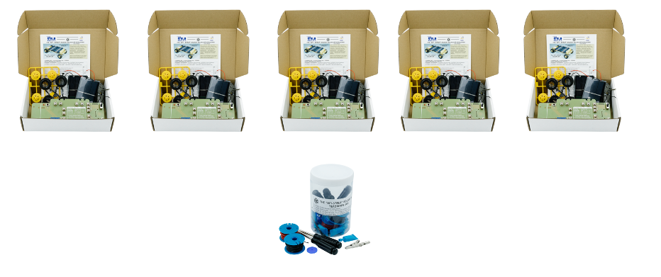 Solar Car - Half Class Set (STU/5 + JAR + USB)