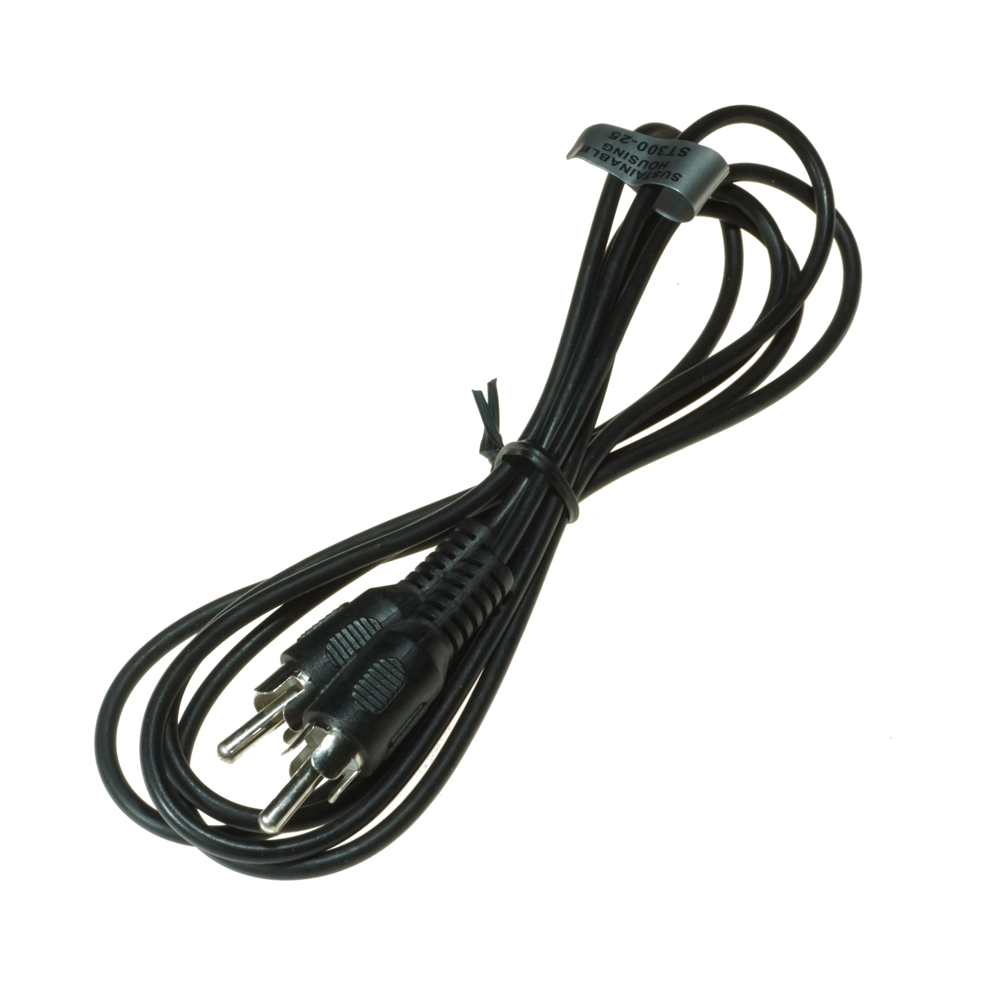 Sustainable House Cable - Temp Logger to Sensor (RCA/RCA)
